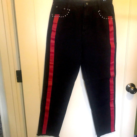 Racing stripe NWT jeans - Picture 1 of 8